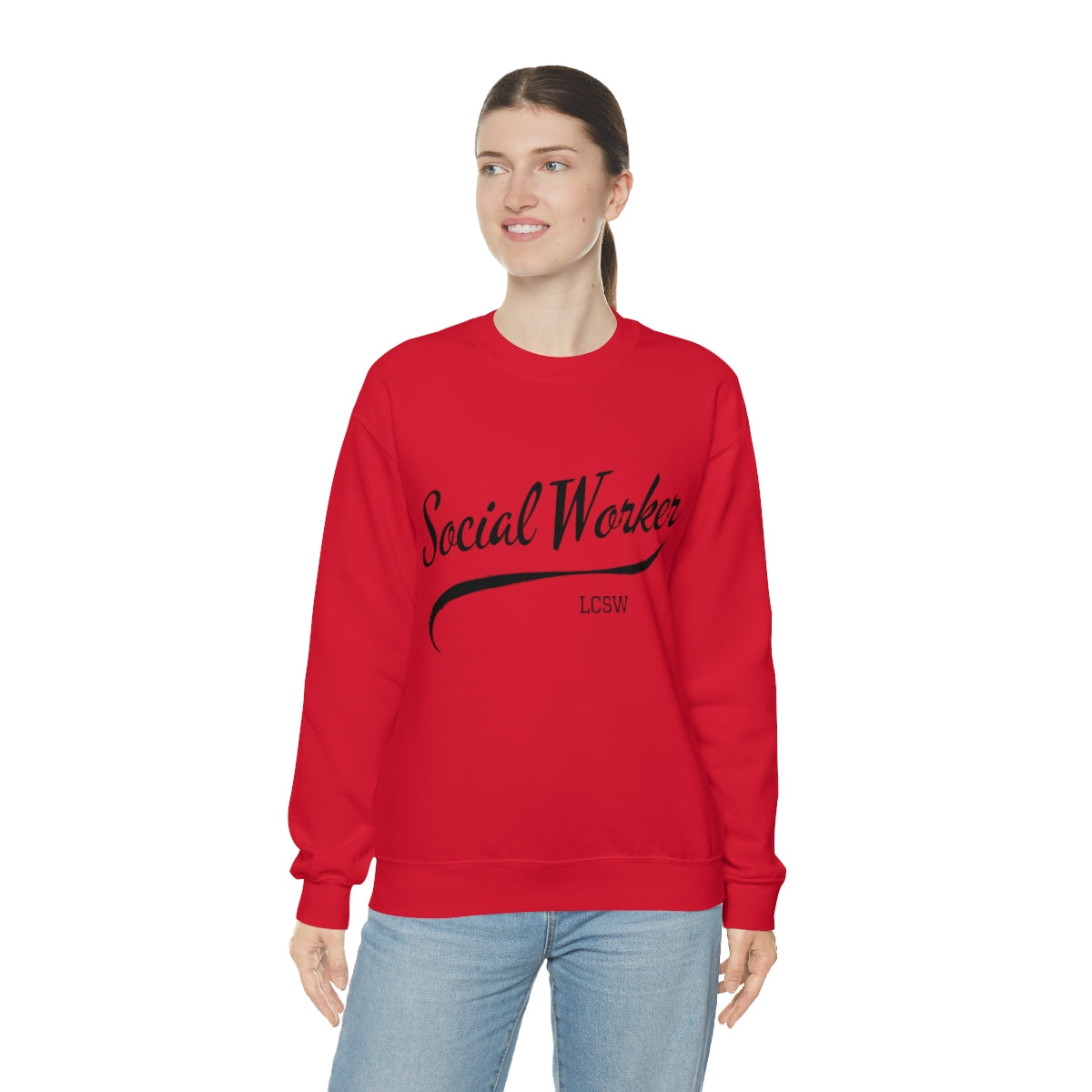 Social Worker LCSW Crewneck