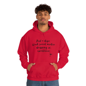 Dope Black SW Hooded Sweatshirt