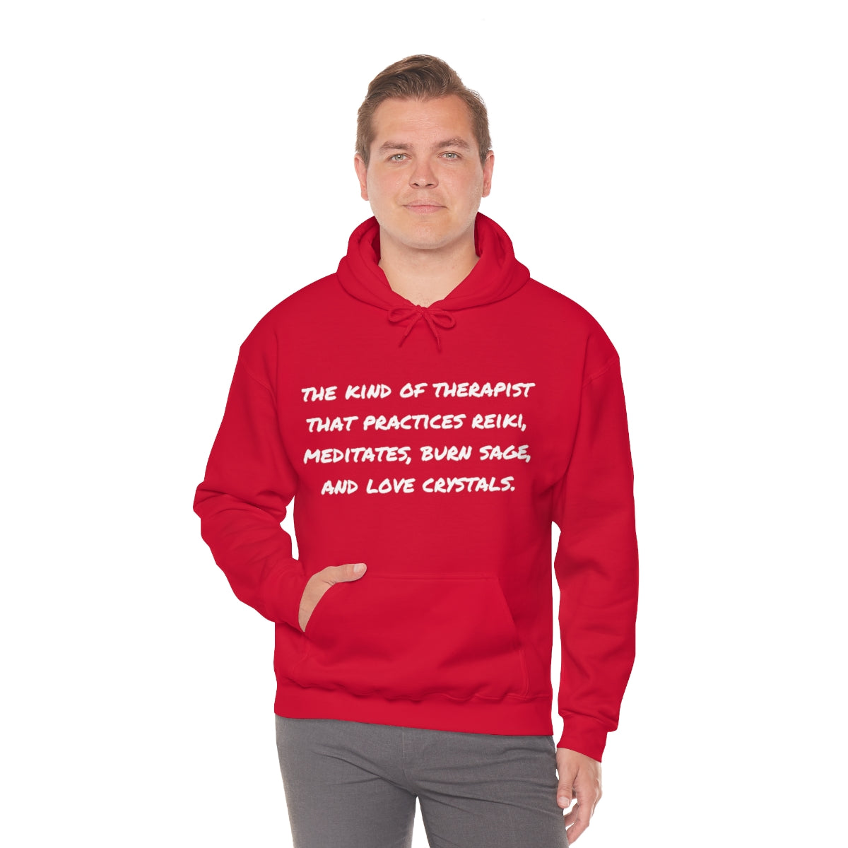 Unisex Kind of Therapist Hooded Sweatshirt